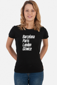 Visit Gliwice (bluzka damska) jg
