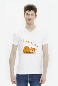 Śpiący rudy kot - Nie chce mi się