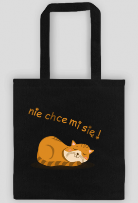 Śpiący rudy kot - Nie chce mi się