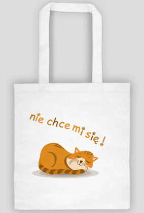 Śpiący rudy kot - Nie chce mi się