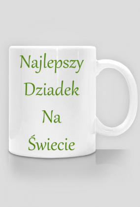 Kubek - Najlepszy Dziadek na Świecie - oliwkowy