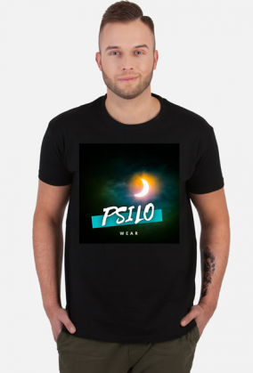 Koszulka męska - Psilo Wear - księżyc