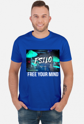 Koszulka męska - Psilo Wear - grzyby
