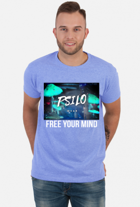 Koszulka męska - Psilo Wear - grzyby