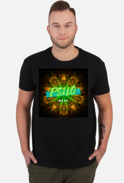 Koszulką męska - Psilo Wear - fraktale