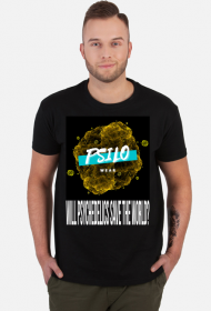 Koszulka męska - Psilo Wear -  will psychedelics save the world?