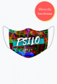 Maseczka bawełniana - Psilo Wear - wzór #1
