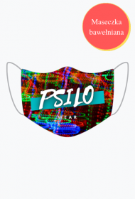 Maseczka bawełniana - Psilo Wear - wzór #1
