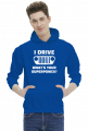 I Drive What's your Superpower? JEEP Wrangler TJ Grill, Bluza z kapturem męska