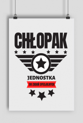 Plakat "Chłopak"
