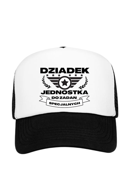 Czapka z daszkiem - Dziadek Jednostka (Prezent na Dzień Dziadka)