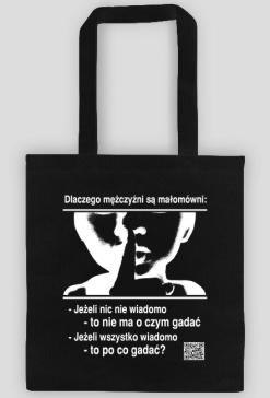 Małomówni w. ekologiczna torba na zakupy