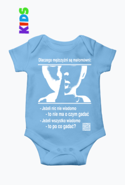 Małomówni w. body niemowlęce przód