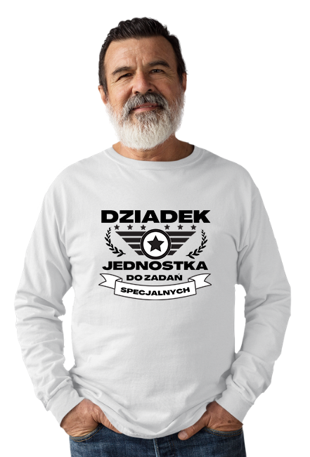 Bluza - Dziadek Jednostka (Prezent na Dzień Dziadka)