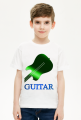 Koszulka z zieloną gitarą