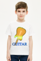 Koszulka z żółtą gitarą