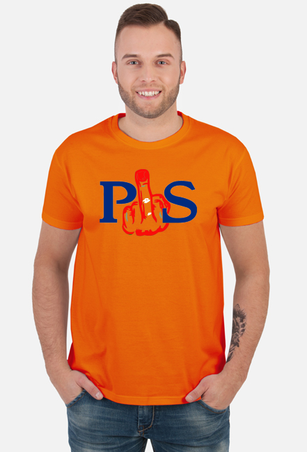 Koszulka PiS ***** *** fuck pis polityczna anty PiS