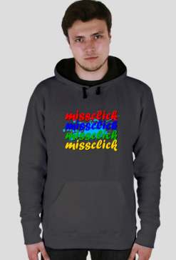 BLUZA Z KAPTUREM "MISSCLICK" 2 RÓŻNE KOLORY