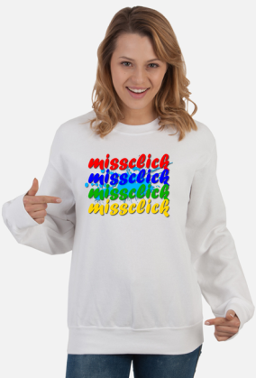 BLUZA DAMSKA "MISSCLICK" 2 RÓŻNE KOLORY