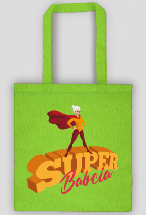 Torba na zakupy SUPER BABCIA