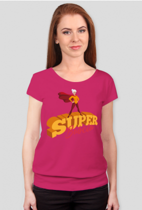 Koszulka SUPER BABCIA