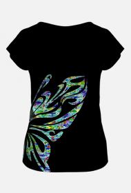 Koszulka damska "Motyl z gitarą"