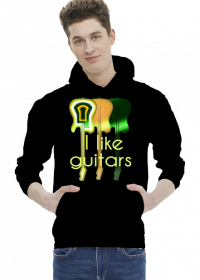 Bluza młodzieżowa "I like guitars"