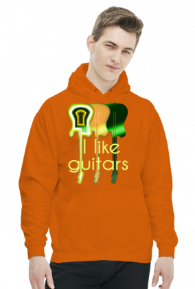 Bluza młodzieżowa "I like guitars"