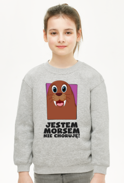 Bluza dziecięca dla morsa - damska