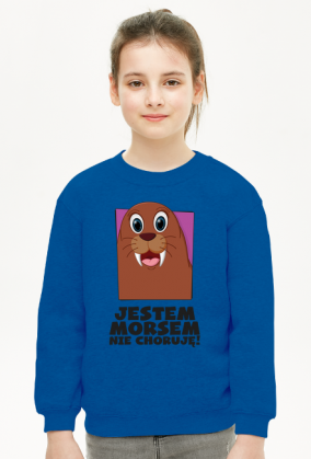 Bluza dziecięca dla morsa - damska