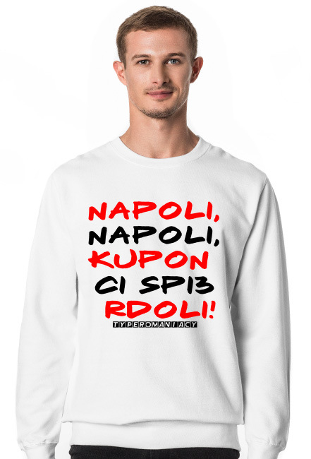 Bluza Napoli,Napoli Biała