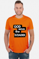 Koszulka GOD save the DZIADEK