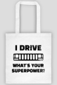 I Drive What's your Superpower? JEEP Grand Cherokee ZJ Grill, Torba