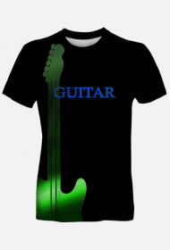 Koszulka unisex z gitarą