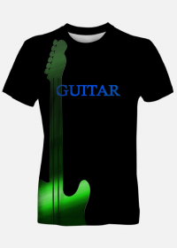 Koszulka unisex z gitarą