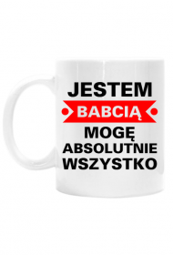 Kubek Jestem babcią
