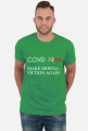 T-SHIRT COVID 1984 ORWELL BLACK