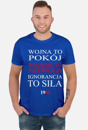 WOJNA TO POKOJ T-SHIRT 1984