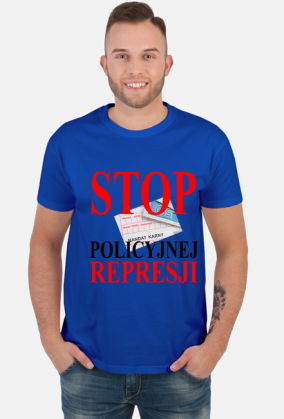 Koszulka - Stop Policyjnej Represji - T-Shirt Multicolor