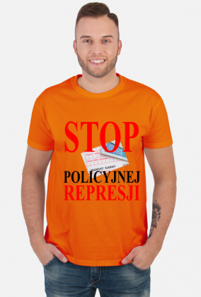 Koszulka - Stop Policyjnej Represji - T-Shirt Multicolor
