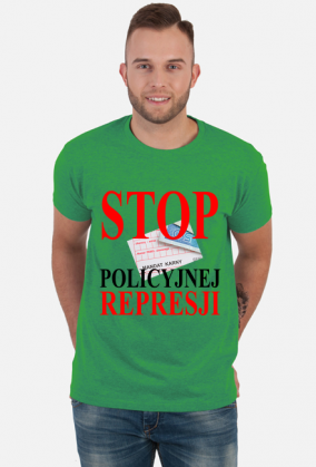 Koszulka - Stop Policyjnej Represji - T-Shirt Multicolor