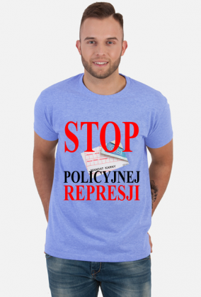 Koszulka - Stop Policyjnej Represji - T-Shirt Multicolor