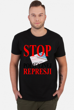 Koszulka - Stop Policyjnej Represji - T-Shirt Multicolor