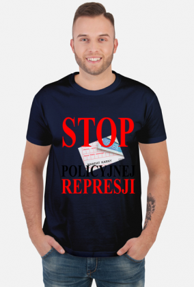 Koszulka - Stop Policyjnej Represji - T-Shirt Multicolor