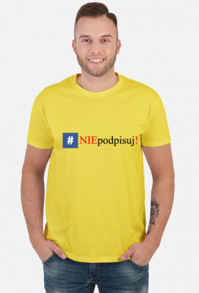 Koszulka - #Nie Podpisuj [2]- T-Shirt Multicolor