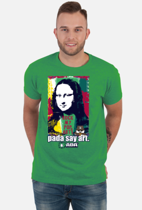 Monalisa rock pop art. Pada
