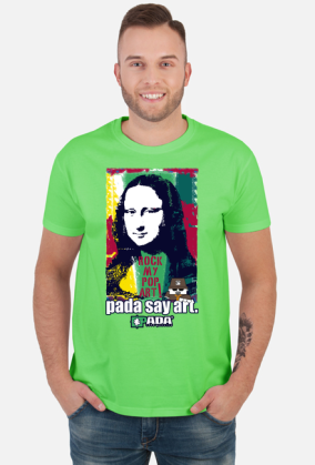 Monalisa rock pop art. Pada