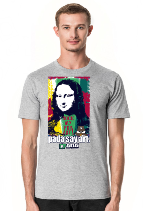 Monalisa rock pop art. Pada