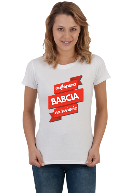 Koszulka "najlepsza BABCIA na świecie"