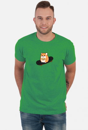 Koszulka Chomik na deskorolce